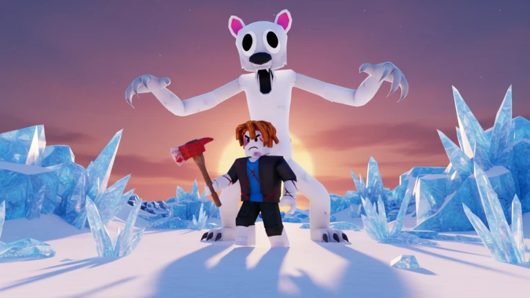 99 Days with a Polar Bear | Play on Roblox