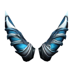 Blue Horns Of The Mythical Creature