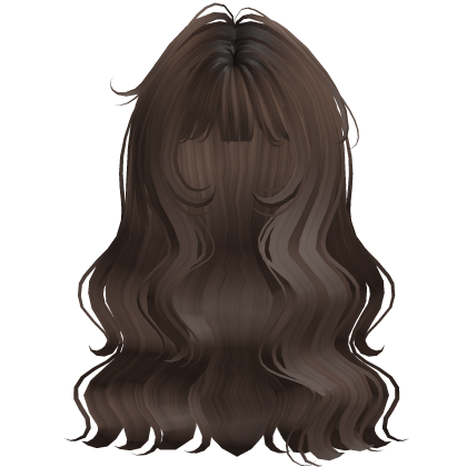 Brown Kawaii Hime Wavy Hair Roblox item