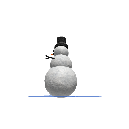 drippy snowman