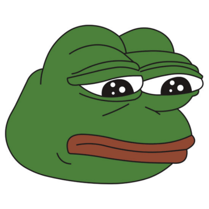 Pepe the sad frog Roblox decal