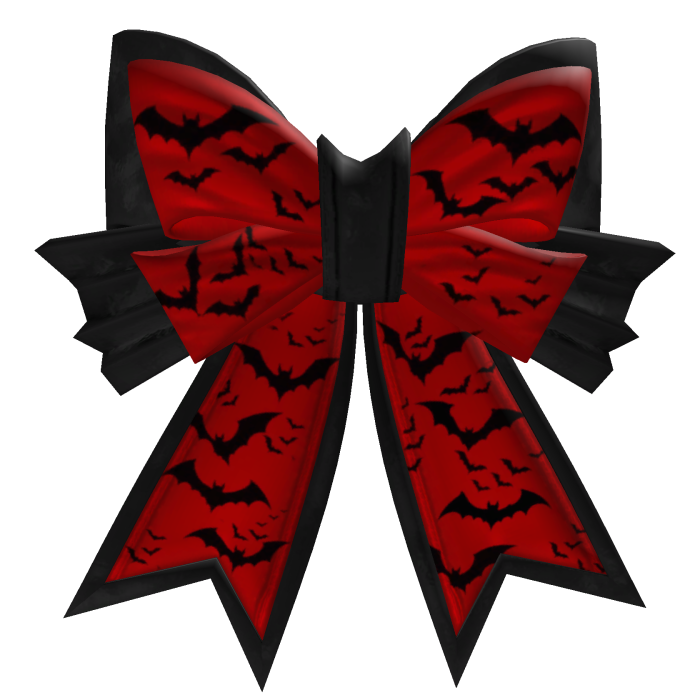 Halloween bow [Black/Red]