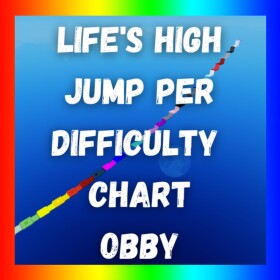 Life's High Jump Per Difficulty Chart Obby