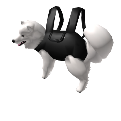 [🐶] Cute Dog Pet Backpack - Samoyed