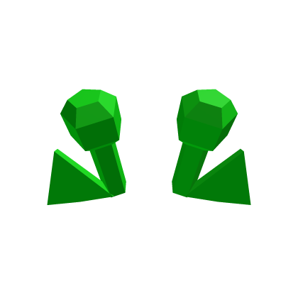 low poly gnarp alien cat ears Roblox item
