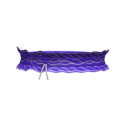 purple dainty lace ribbon choker 3.0 Roblox item