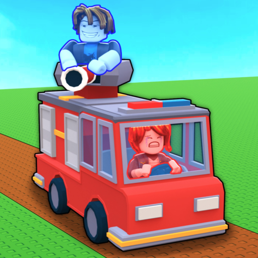 Fire Truck [2 Player Obby] official Roblox game thumbnail