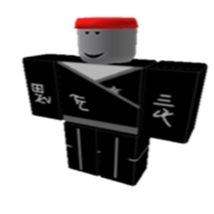 the black ninja Roblox decal