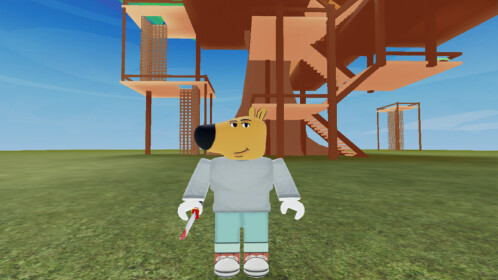 Überlebe Chill Guy The Killer! - Roblox