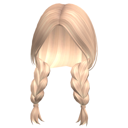 Country Girl Blonde Braids