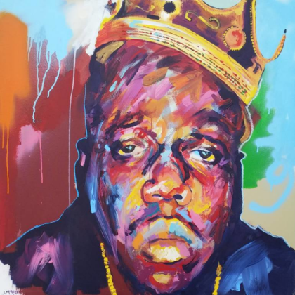 biggie painting Roblox decal