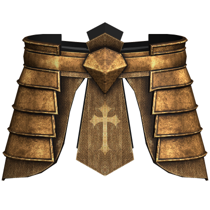 Gold Medieval Knight Waist