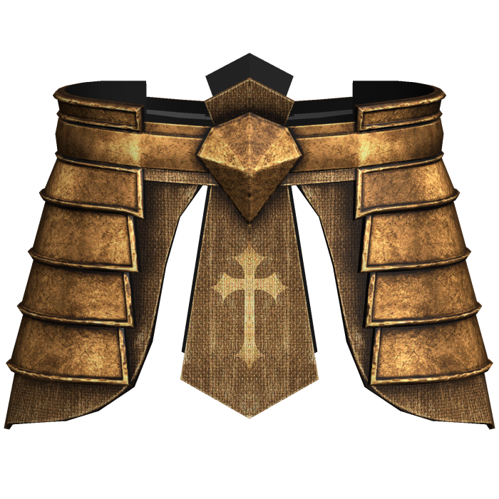 Gold Medieval Knight Waist