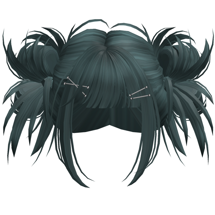 Scene Hyperpop Rave Buns (Teal)