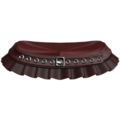 red emo goth studded belt mini skirt