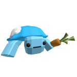 Frozen Turtle With A Carrot