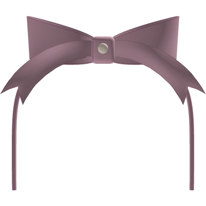 cutesy ribbon headband pink