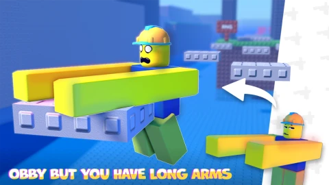 [🎃] Obby but you have long arms