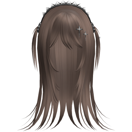 Vampire Goth Wispy Long Hair Light Brown Roblox item