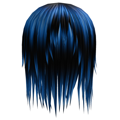 scene blue wispy Spikey vampire vkei hair  Roblox item