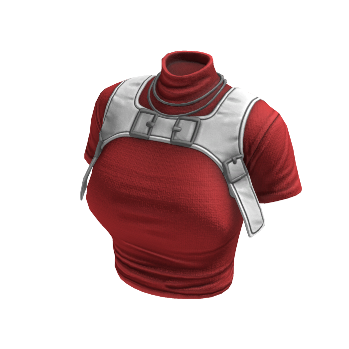  Y2K Stylish Top (Red White)