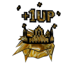 [⏳LIMITED] 8-Bit GOLDEN Crown + Hair