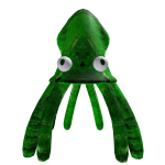 (12 ROBUX) (🐴CODE = 12SQUID) Green Glitched Squid