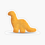 dinosaur nuggets are minez