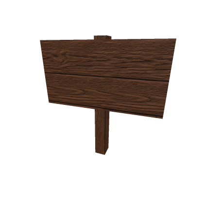 Sign Wooden