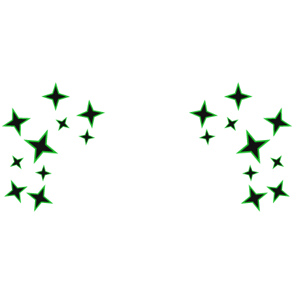 Cartoony Green Diamond Aura Roblox item