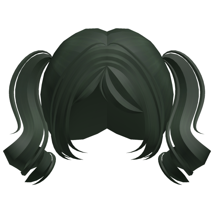 Adorable Bubbles Power Puff Girls Pigtail Green