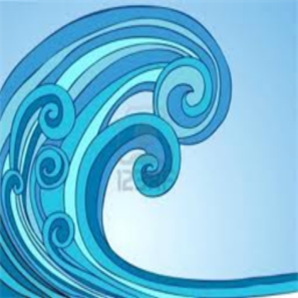 Cartoon Tsunami Wave Roblox decal
