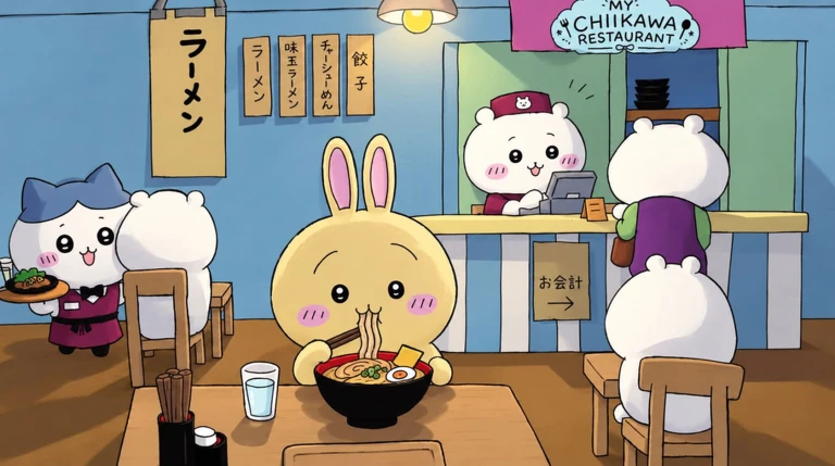 How My Chiikawa Restaurant works: My Chiikawa Restaurant screenshot