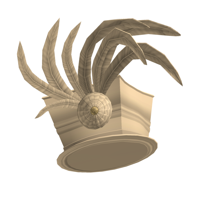 Ladies Feathered Czapka | 1800s - 10s | Beige