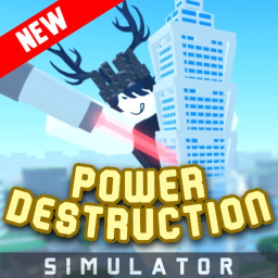 💥 Power Destruction Simulator! 💥 [NEW ZONES ⛰]