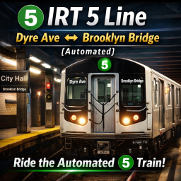 IRT 5 Line | Dyre Ave ↔ Brooklyn Bridge