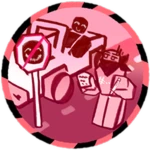 Can’t park there mate Roblox badge thumbnail