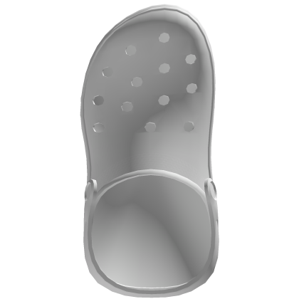 Croc On Your Head - White Roblox item