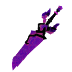 Amethyst Crystal Sword