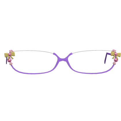 kawaii purple igari harajuku glasses