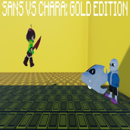 Sans vs Chara: Gold edition
