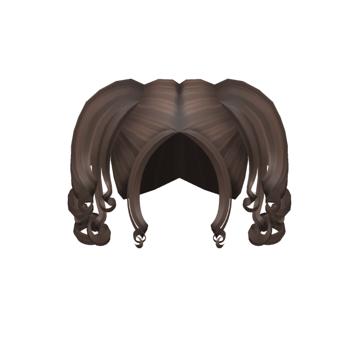 -',ৎ Volume Curl Pigtails in Light Brown
