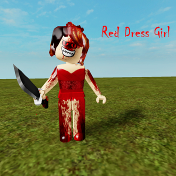 ❄️Survival The Red Dress Girl