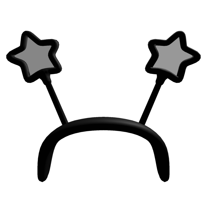 Emo Black Diwali Sparkler Headband Addon