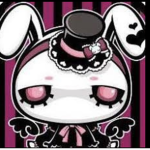 GOTH BUNNY-