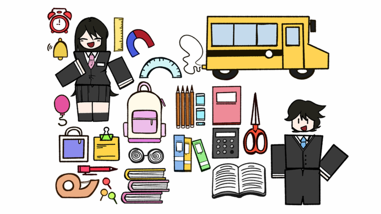 💌 한국중학교 게임 플레이 스크린샷 4 | 로블독