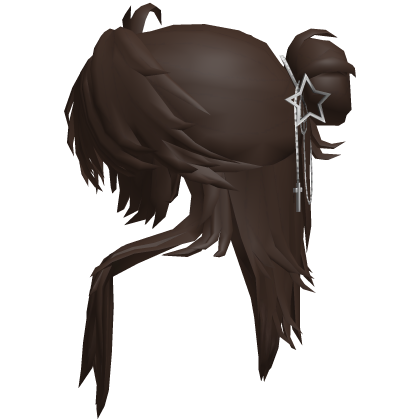 Brown Messy Gothic Wolfcut
