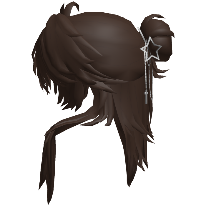 Brown Messy Gothic Wolfcut