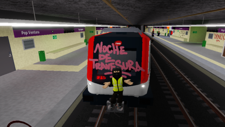 Graffiti Metro Barcelona L2 screenshot 1
