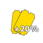+20% Tickets Roblox gamepass thumbnail